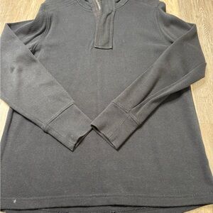 Converse Men's Charcoal V-Neck Sweater